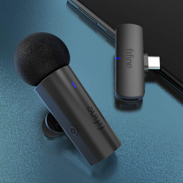 FIFINE M6 Lavalier Wireless Microphone - Image 4